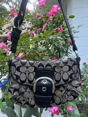 PROJECT- Coach Mini Soho Shoulder Bag in Black